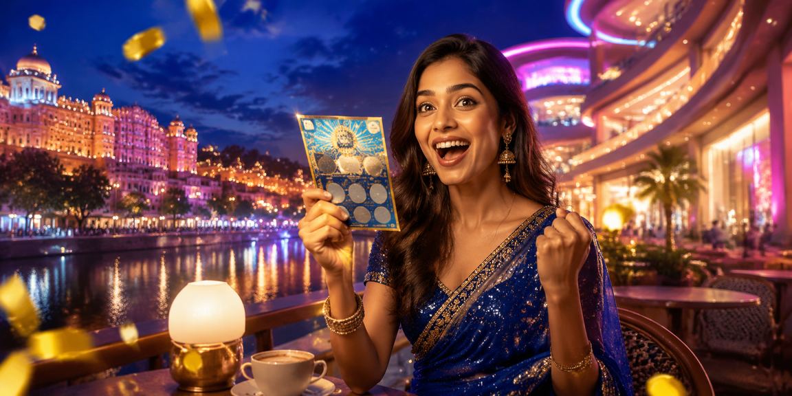 Bright Jaipur lottery promotional scene